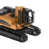 Koparka ładowarka z łyżką na gąsienicach model z metalu Die-Cast H-toys 1710 1:50