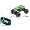 Samochód RC NQD ROCK CRAWLER KING 1:12 USB zielony