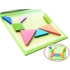 Książeczka magnetyczna układanka klocki 3D tangram